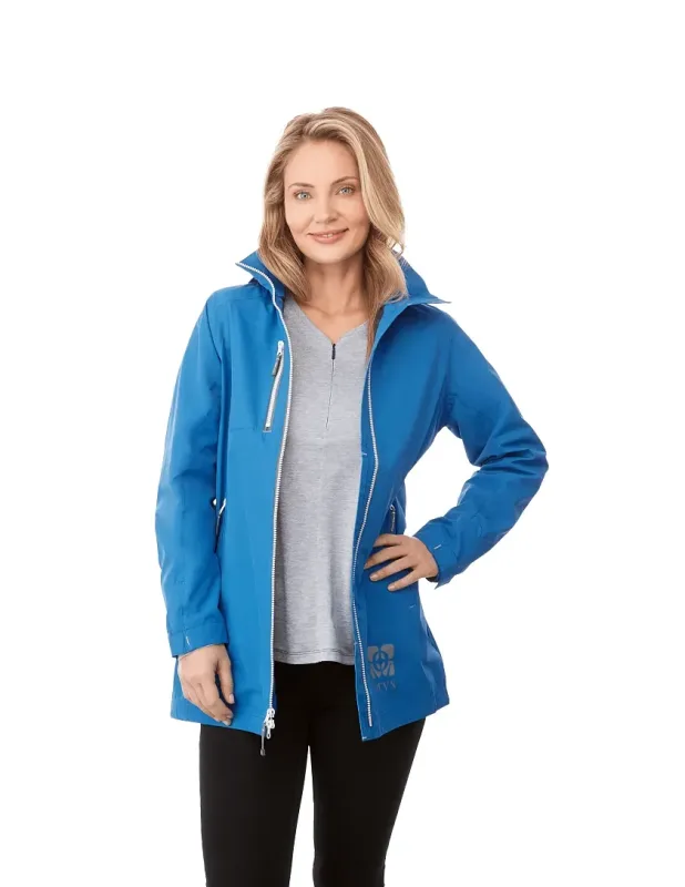 Custom Branded Women's Ansel Waterproof Jacket — view 8