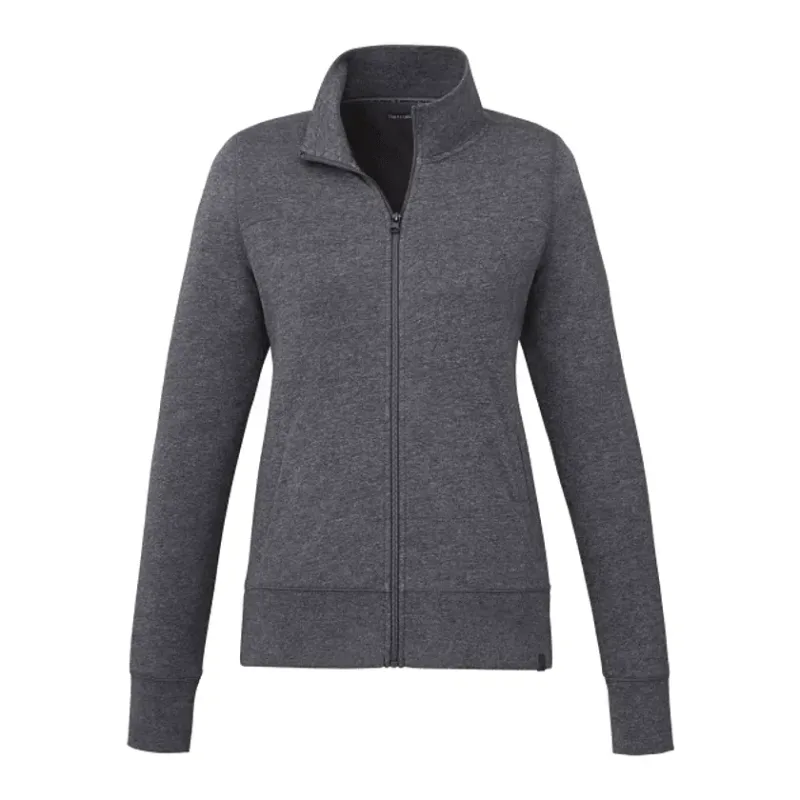 Custom Argus Eco Fleece Full Zip for Women — view 15