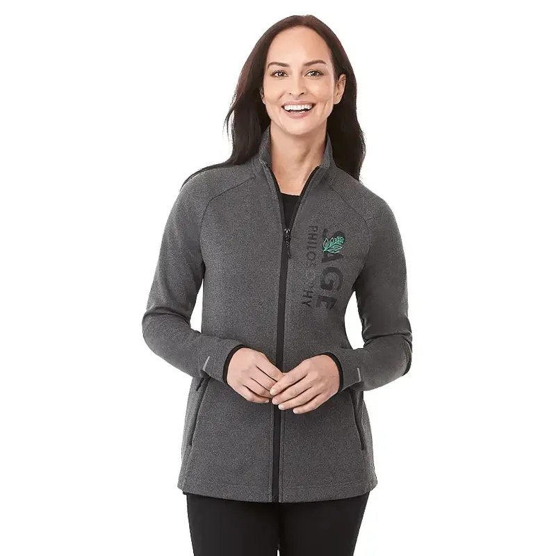 Personalized Women's Eco Knit Full Zip Performance Jacket