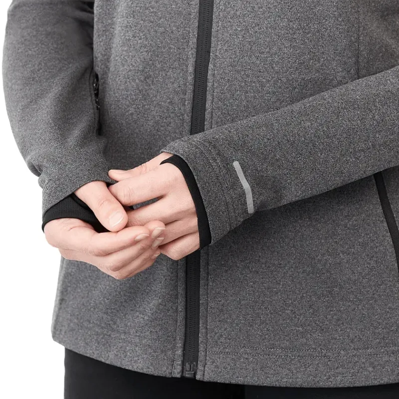 Personalized Women's Eco Knit Full Zip Performance Jacket — view 2