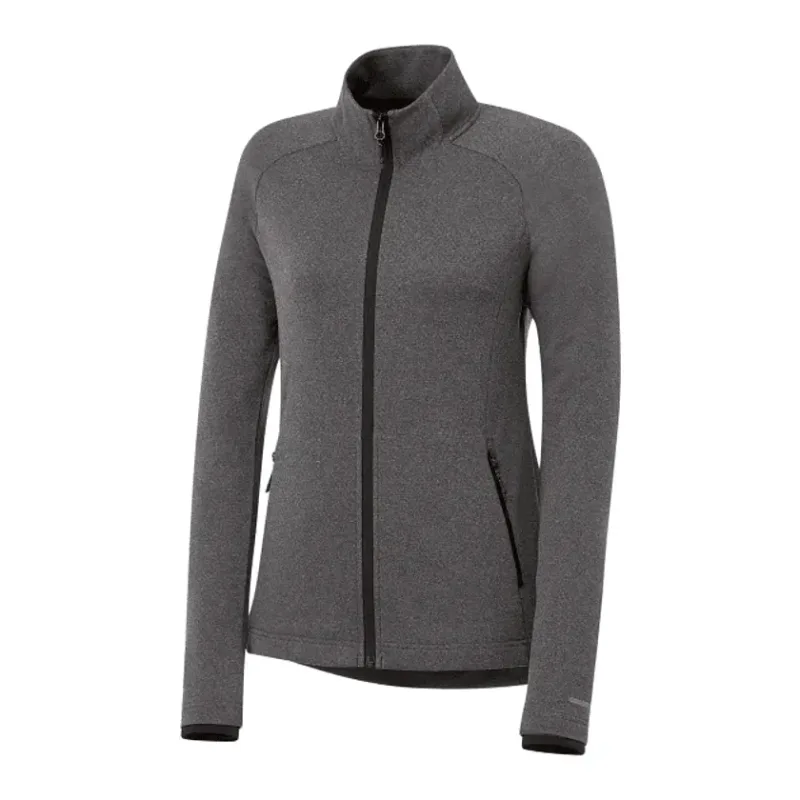 Personalized Women's Eco Knit Full Zip Performance Jacket — view 3