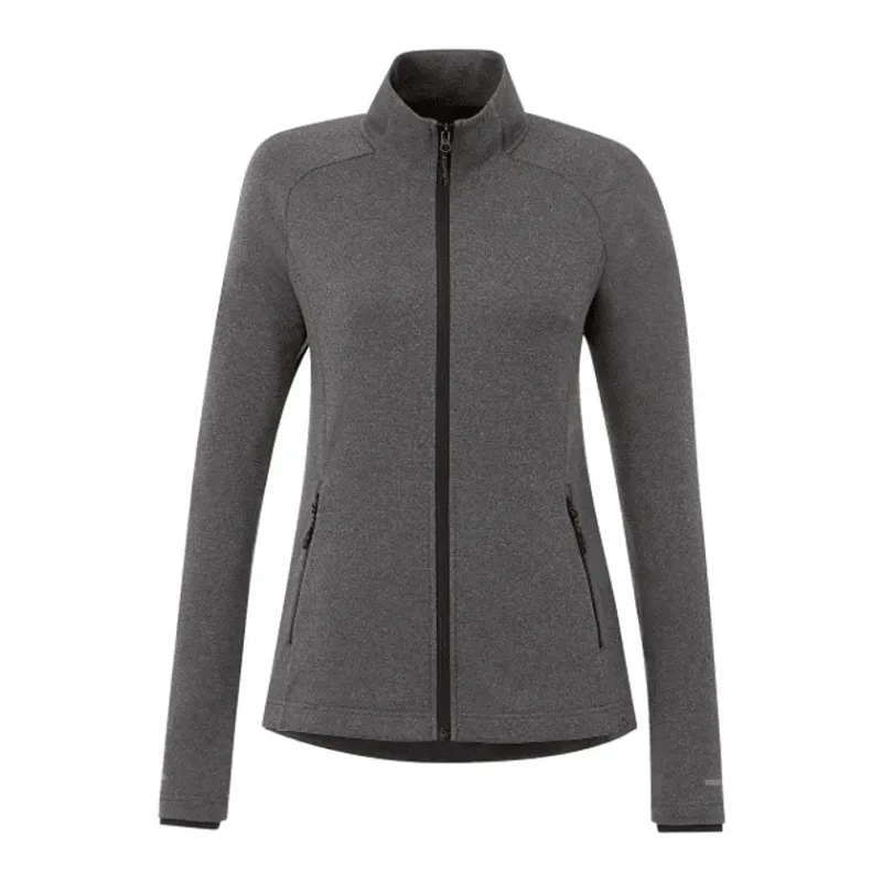 Personalized Women's Eco Knit Full Zip Performance Jacket — view 5