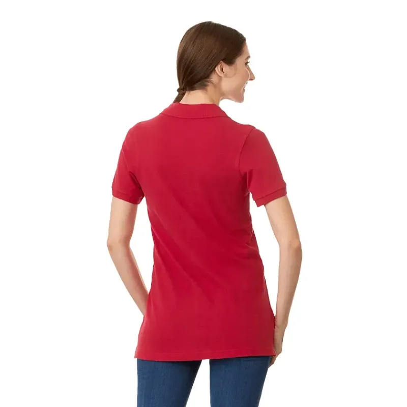 Custom Belmont Pique Polo Shirt for Women — view 11