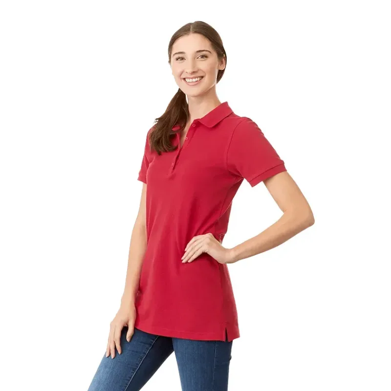 Custom Belmont Pique Polo Shirt for Women — view 13