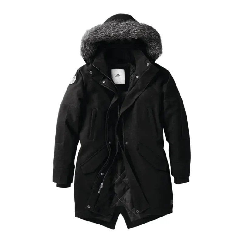 Custom Insulated Waterproof Parka - Women's Roots73 Bridgewater with Detachable Hood — view 3