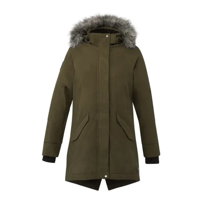 Custom Insulated Waterproof Parka - Women's Roots73 Bridgewater with Detachable Hood — view 5