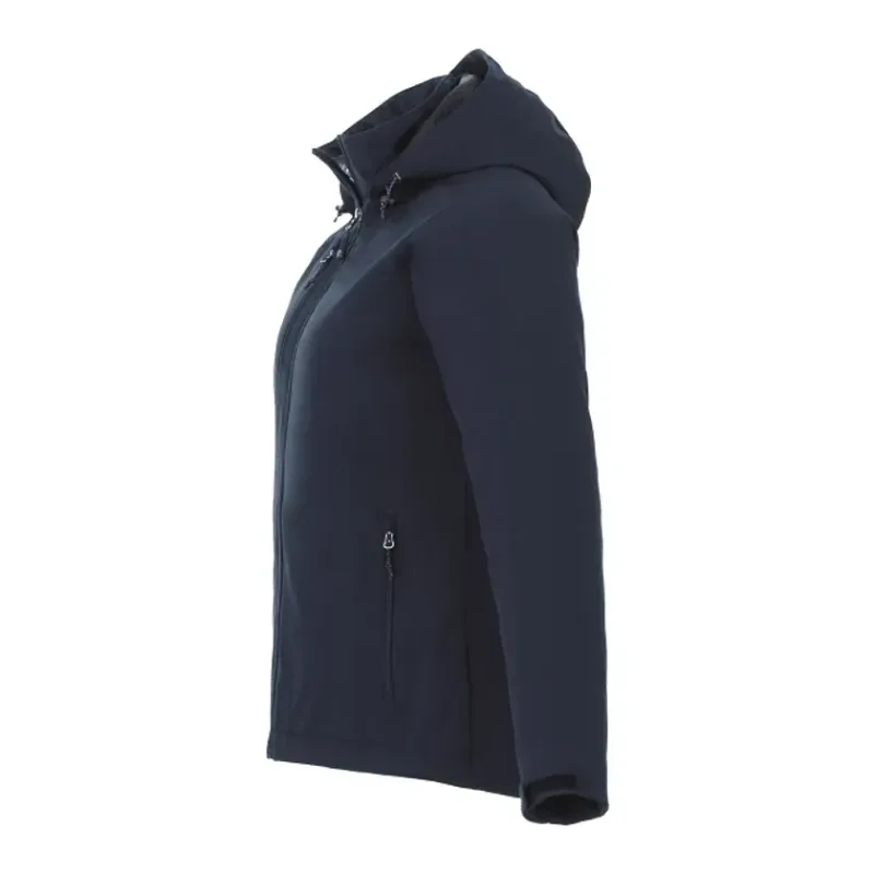 Custom Women's Bryce Insulated Softshell Logo Jacket with Hood — view 13