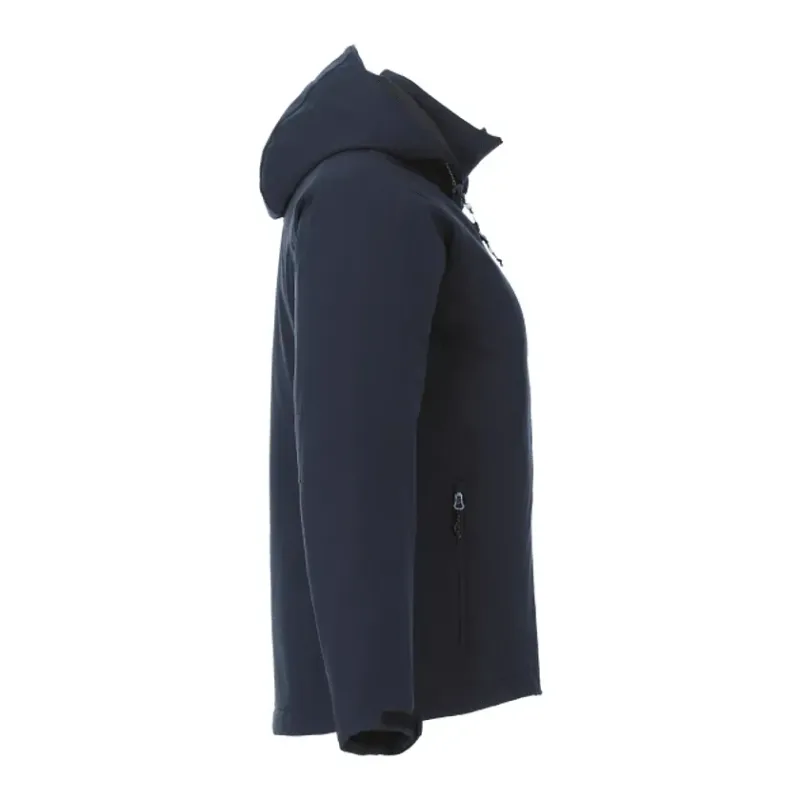 Custom Women's Bryce Insulated Softshell Logo Jacket with Hood — view 14