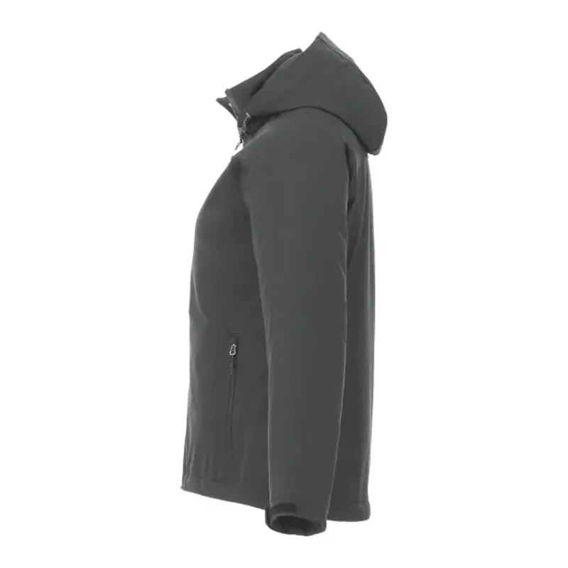 Custom Women's Bryce Insulated Softshell Logo Jacket with Hood — view 18