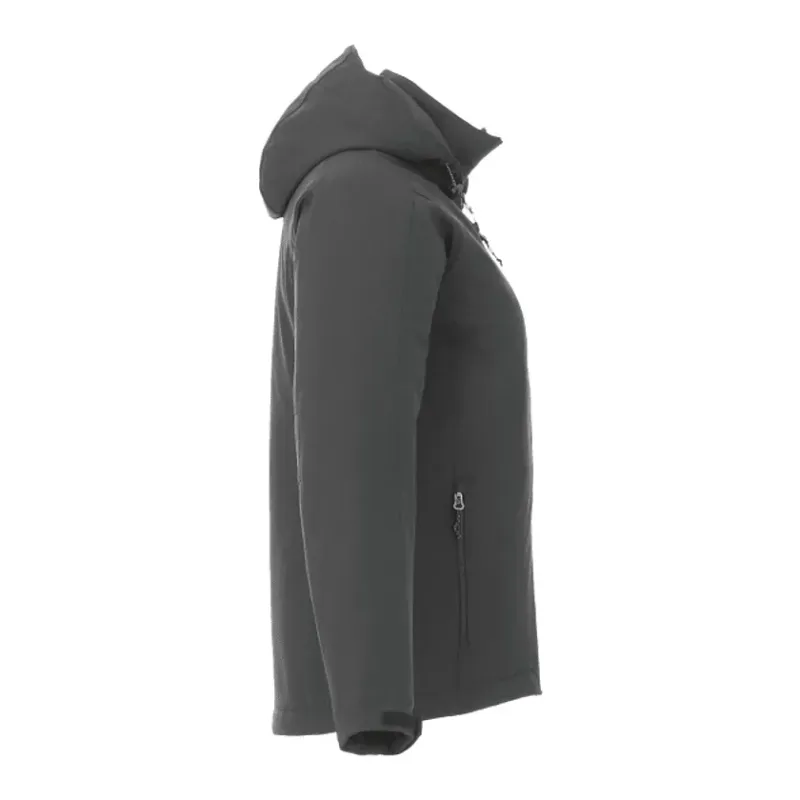 Custom Women's Bryce Insulated Softshell Logo Jacket with Hood — view 19