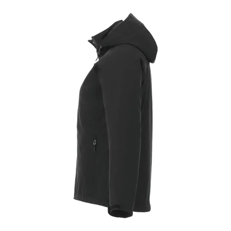 Custom Women's Bryce Insulated Softshell Logo Jacket with Hood — view 8