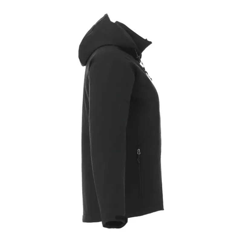 Custom Women's Bryce Insulated Softshell Logo Jacket with Hood — view 9