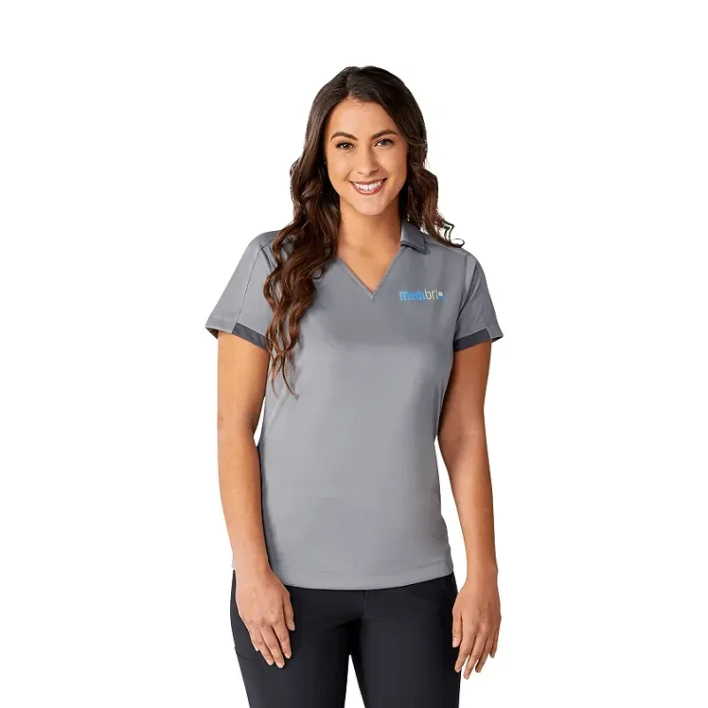 Custom Women's Cerrado Short Sleeve Performance Polo — view 16