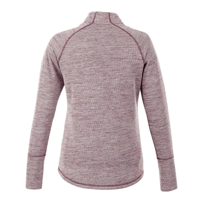 Customized Women's Performance Knit Half Zip - Thumb Holes Included — view 4
