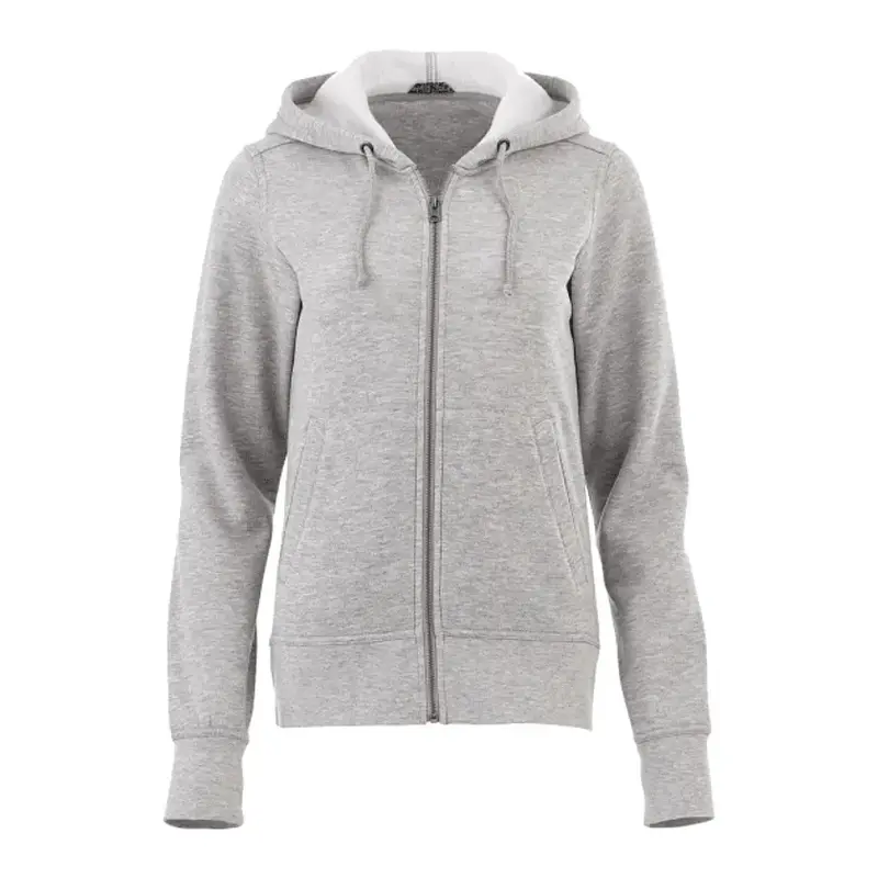 Custom Women's Fleece Full Zip Hoody - Cypress