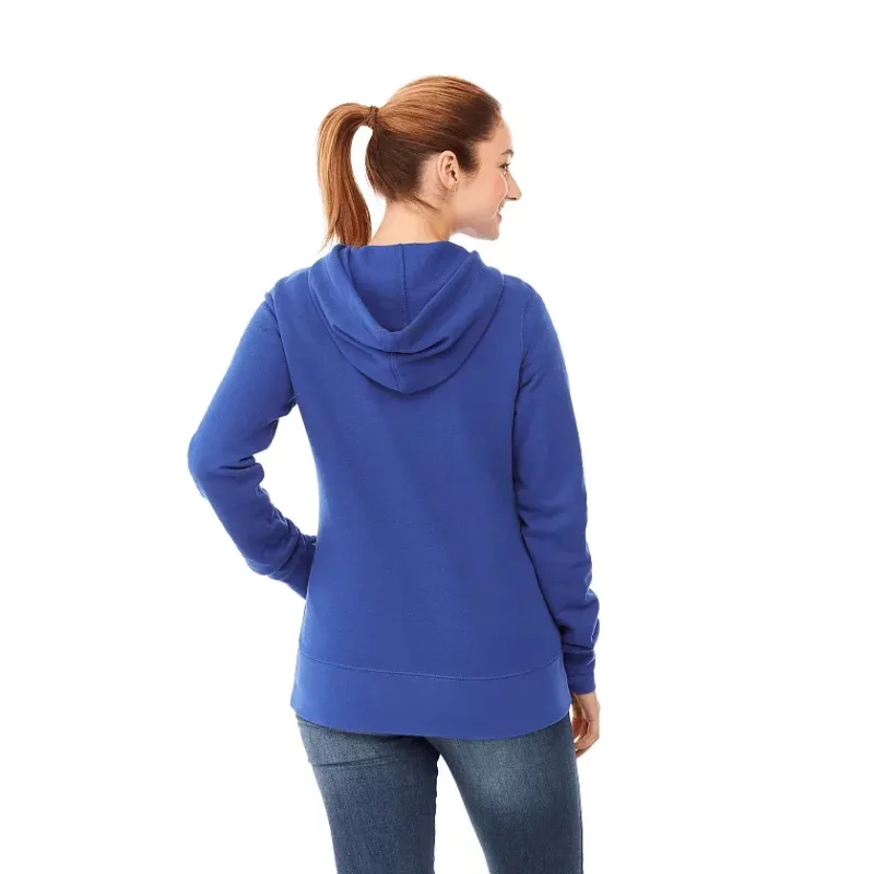 Custom Women's Fleece Full Zip Hoody - Cypress — view 11