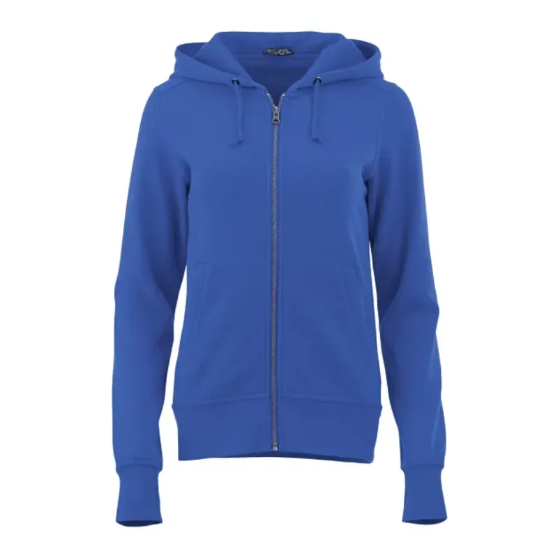 Custom Women's Fleece Full Zip Hoody - Cypress — view 12
