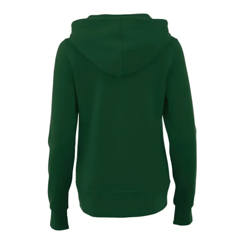 Custom Women's Fleece Full Zip Hoody - Cypress — view 19