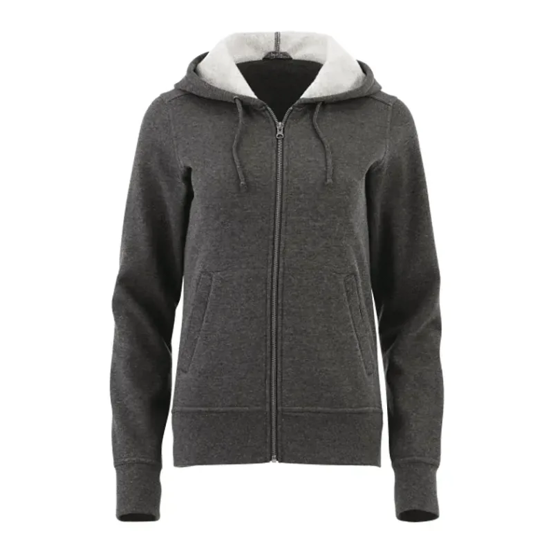 Custom Women's Fleece Full Zip Hoody - Cypress — view 22