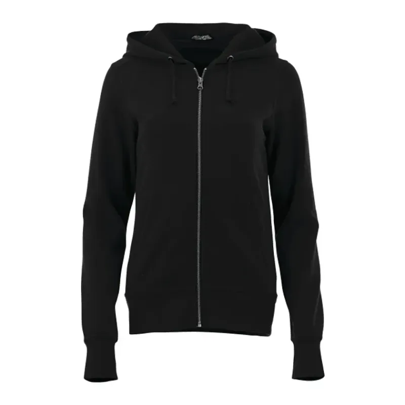 Custom Women's Fleece Full Zip Hoody - Cypress — view 24