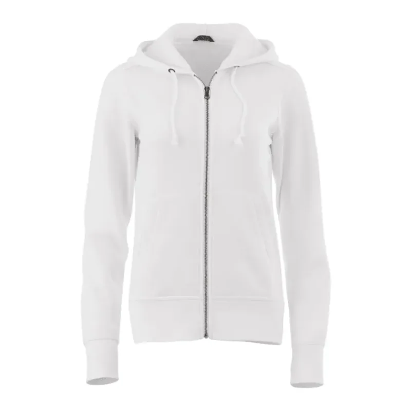 Custom Women's Fleece Full Zip Hoody - Cypress — view 3