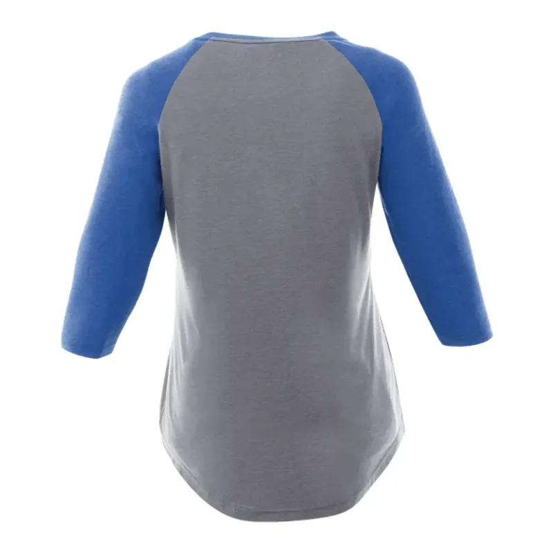 Custom Women's Dakota Three Quarter Raglan Tee — view 18