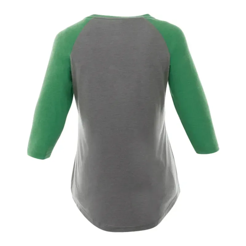 Custom Women's Dakota Three Quarter Raglan Tee — view 22