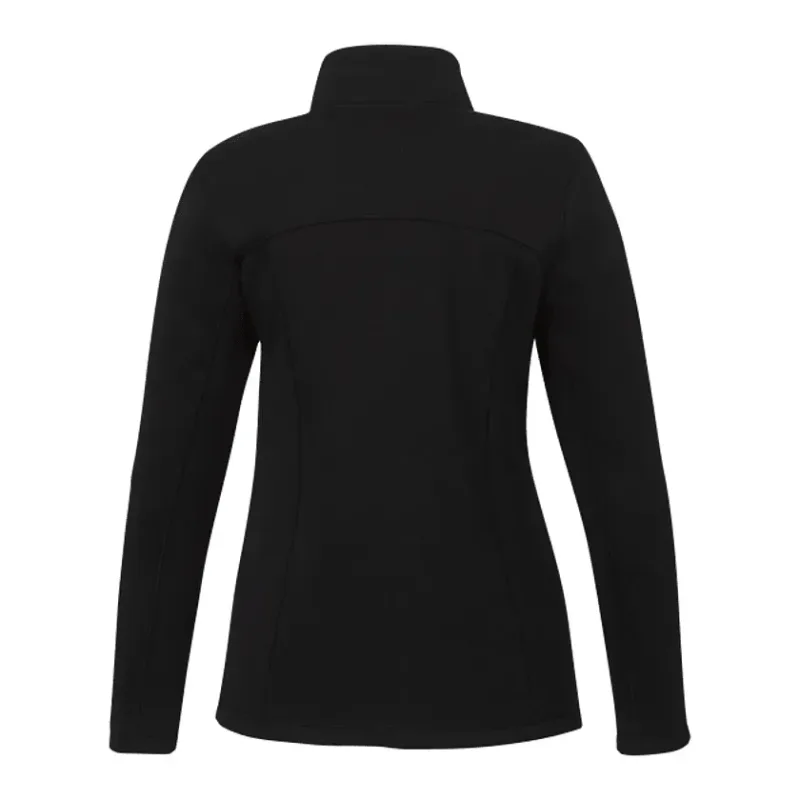 Custom Women's Darnell Full Zip Eco-Knit Sweater — view 2