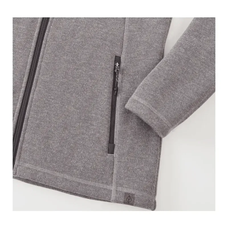 Custom Women's Darnell Full Zip Eco-Knit Sweater — view 8