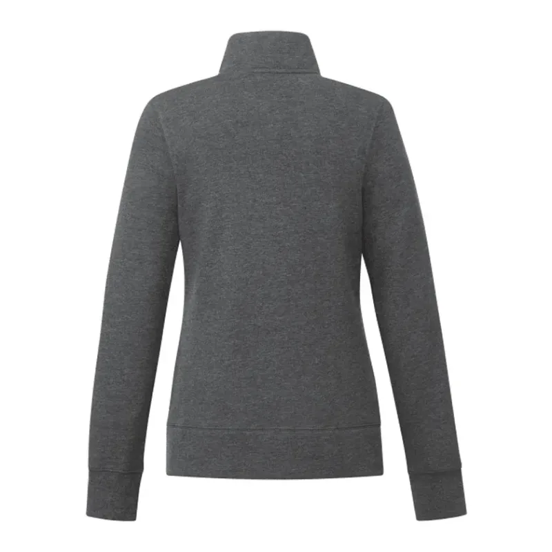 Custom Women's Dayton Classic Fleece Half Zip Pullover — view 2