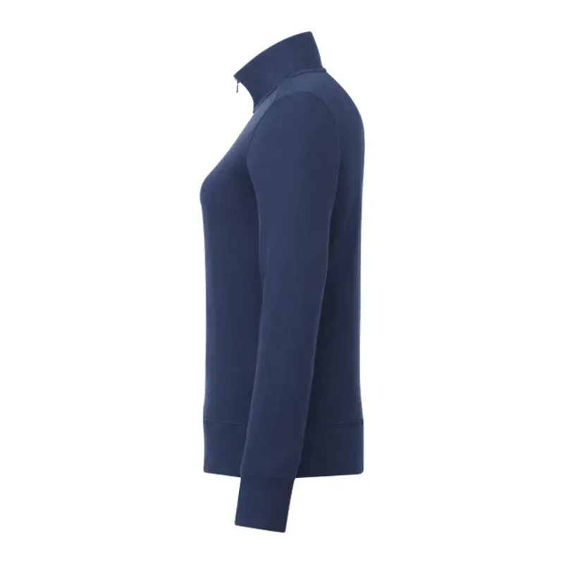 Custom Women's Dayton Classic Fleece Half Zip Pullover — view 9
