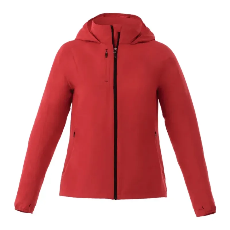 Custom Lightweight Water Resistant Jacket with Hood - Women's FLINT — view 12