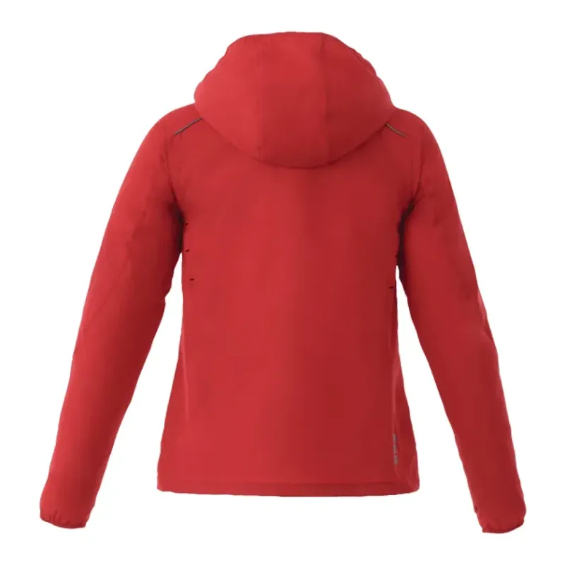 Custom Lightweight Water Resistant Jacket with Hood - Women's FLINT — view 13