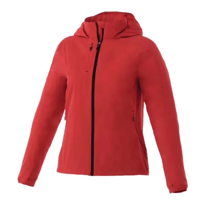 Custom Lightweight Water Resistant Jacket with Hood - Women's FLINT — view 14