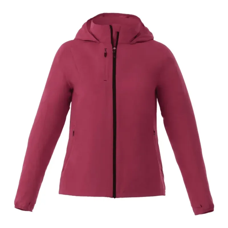 Custom Lightweight Water Resistant Jacket with Hood - Women's FLINT — view 17