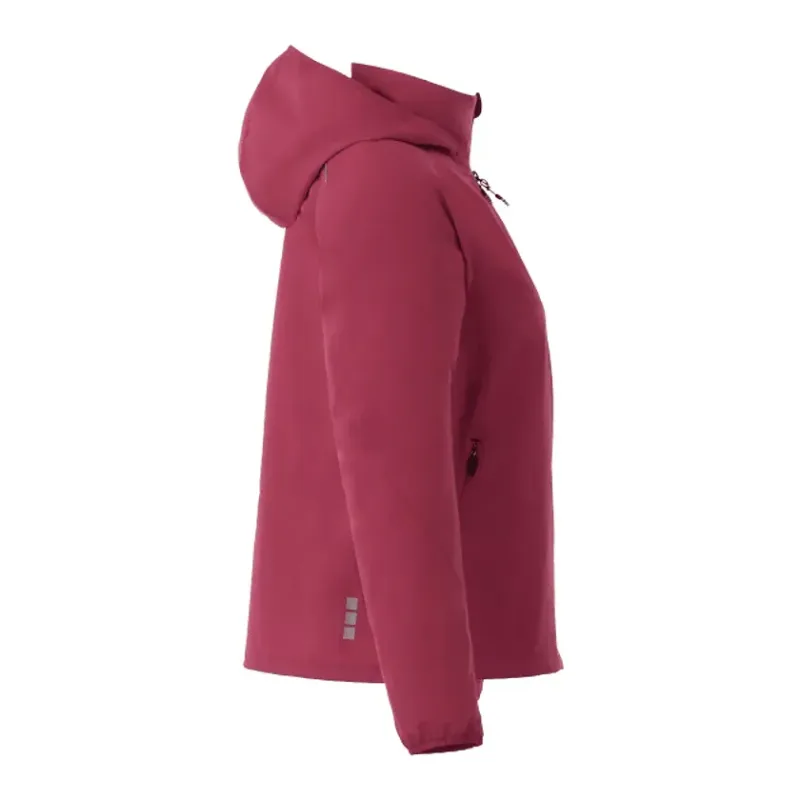 Custom Lightweight Water Resistant Jacket with Hood - Women's FLINT — view 21