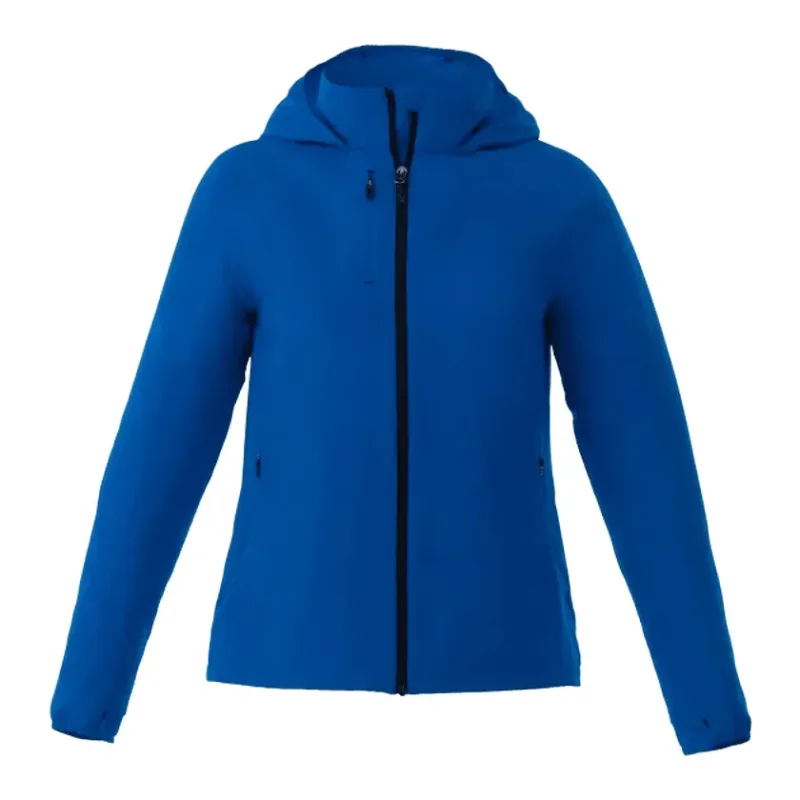 Custom Lightweight Water Resistant Jacket with Hood - Women's FLINT — view 27