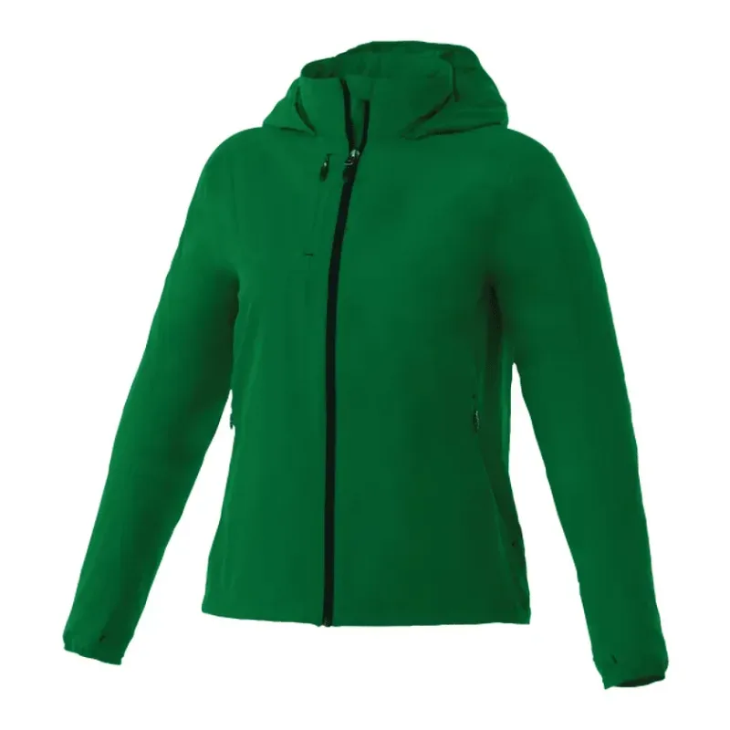 Custom Lightweight Water Resistant Jacket with Hood - Women's FLINT — view 37