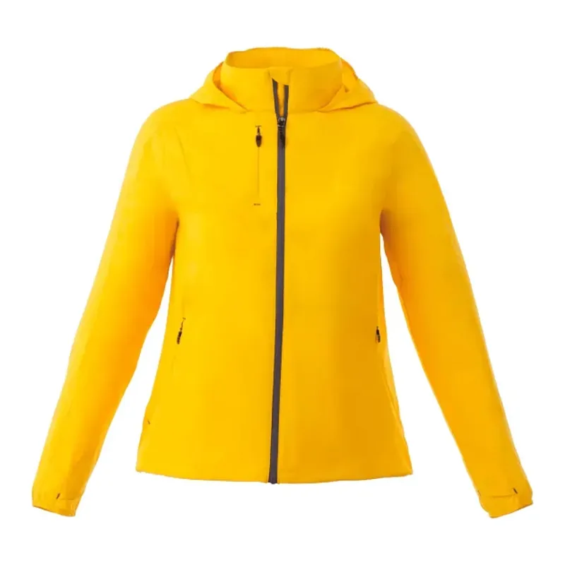 Custom Lightweight Water Resistant Jacket with Hood - Women's FLINT — view 6
