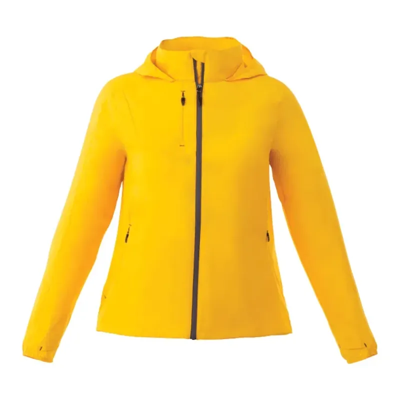 Custom Lightweight Water Resistant Jacket with Hood - Women's FLINT — view 8