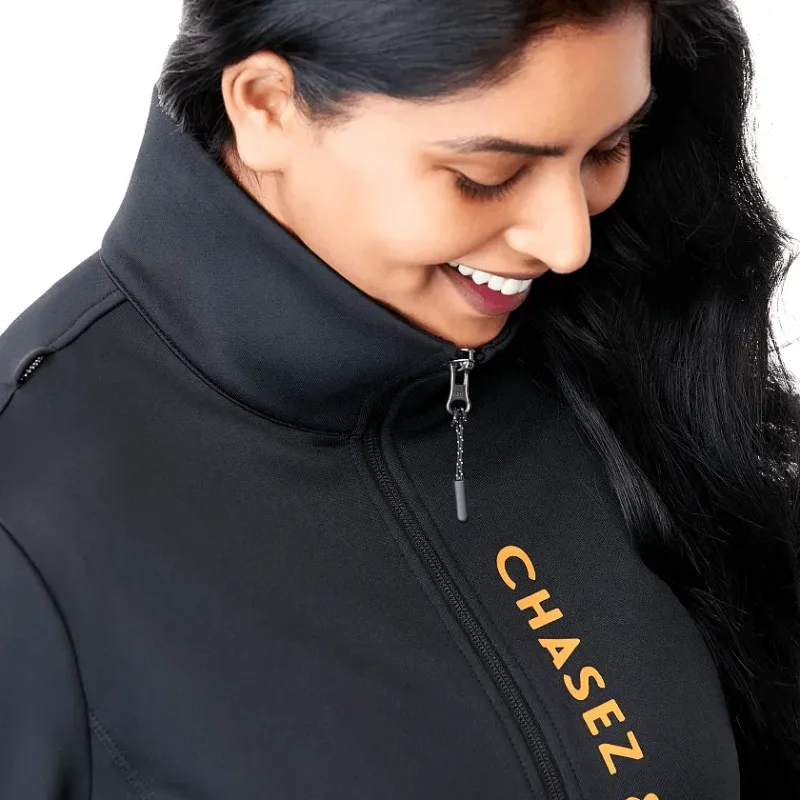 Custom Eco Knit Women's Frazier Jacket with No Contact Keychain — view 11
