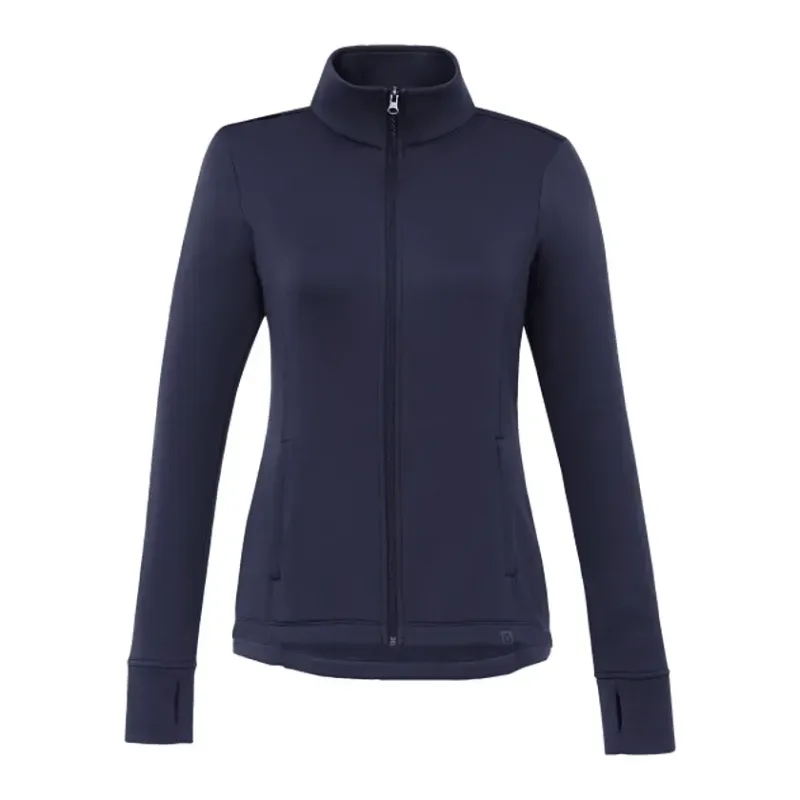 Custom Eco Knit Women's Frazier Jacket with No Contact Keychain — view 13