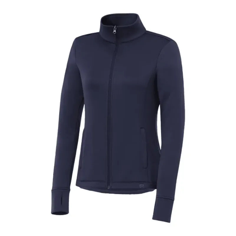 Custom Eco Knit Women's Frazier Jacket with No Contact Keychain — view 14