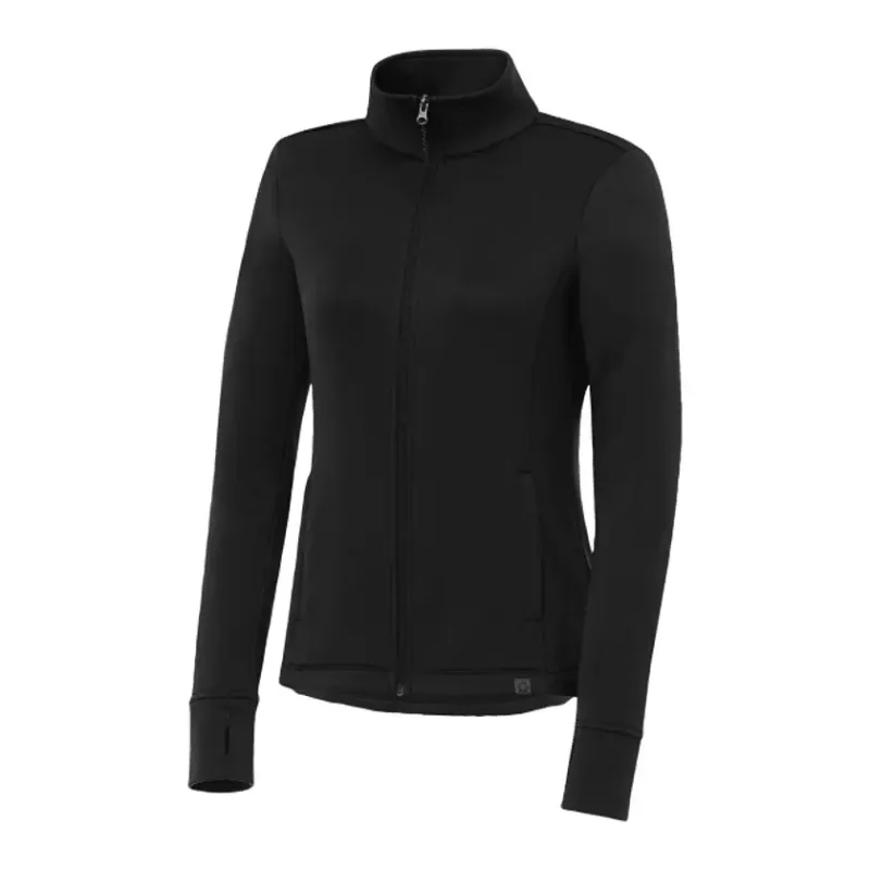 Custom Eco Knit Women's Frazier Jacket with No Contact Keychain — view 4