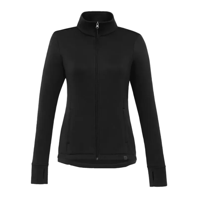Custom Eco Knit Women's Frazier Jacket with No Contact Keychain — view 6