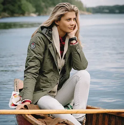 Personalized Women's Gravenhurst Roots73 Insulated Hooded Jacket — view 4