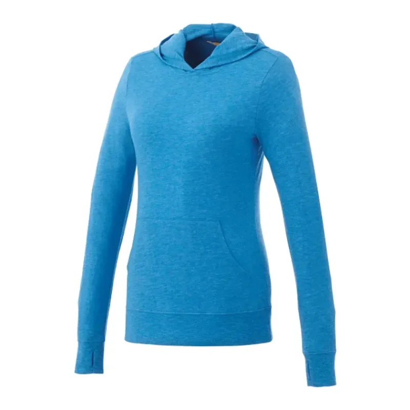 Custom Lightweight Women's Knit Hoodie - Howson with Thumb Holes — view 10