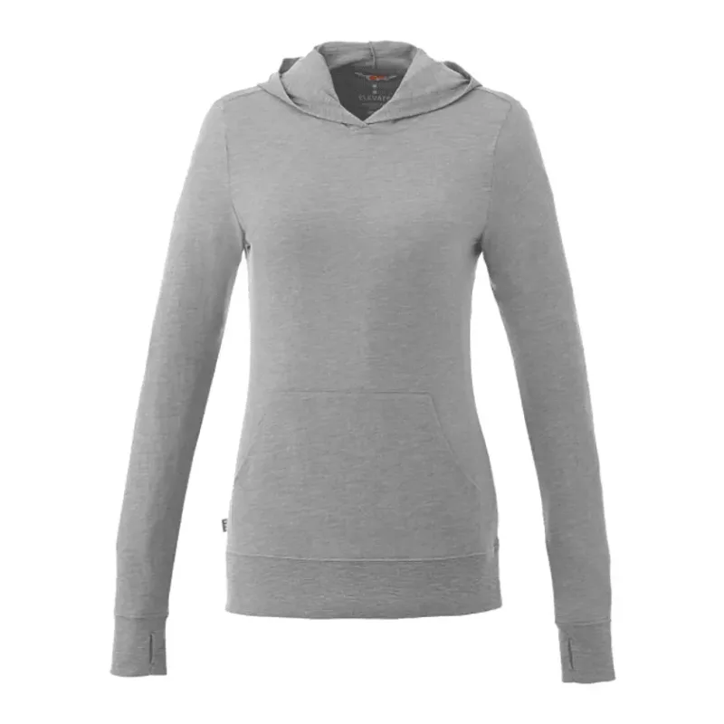 Custom Lightweight Women's Knit Hoodie - Howson with Thumb Holes — view 13