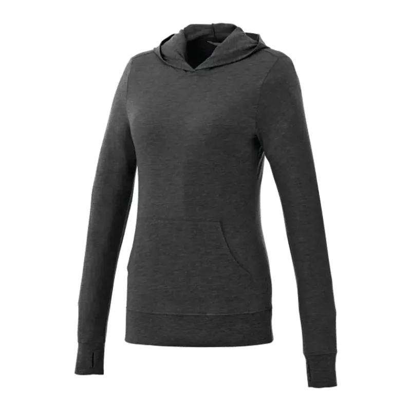Custom Lightweight Women's Knit Hoodie - Howson with Thumb Holes — view 18