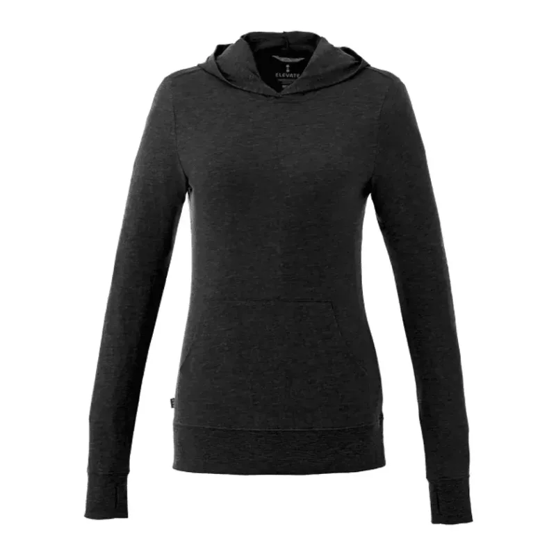 Custom Lightweight Women's Knit Hoodie - Howson with Thumb Holes — view 19